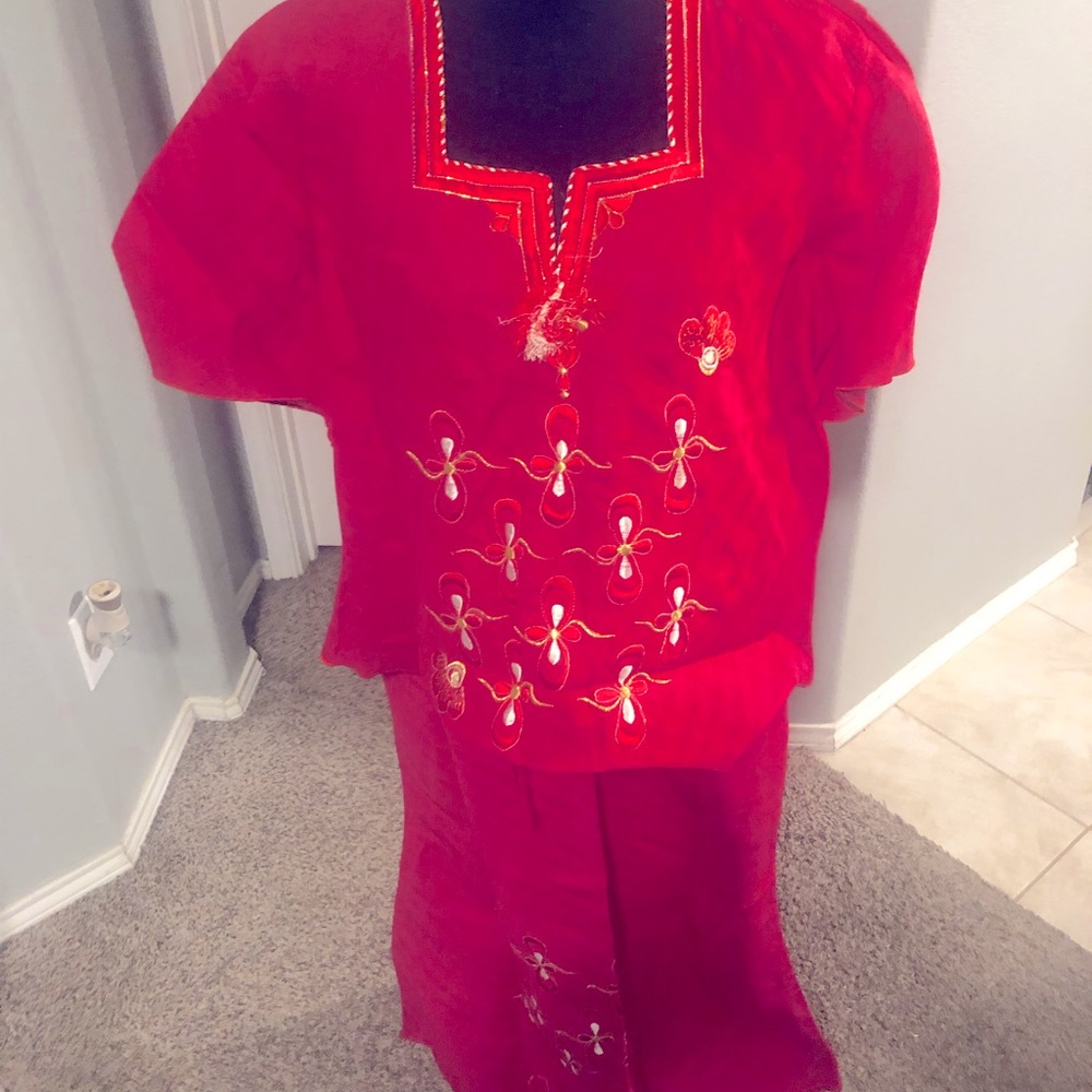 African 2 piece attire